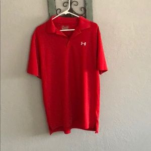 UA headgear Polo.  Loose fit